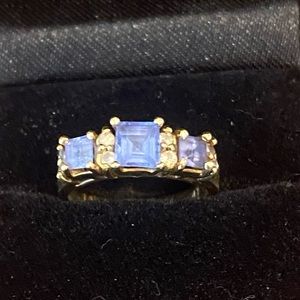 14k tanzanite ring